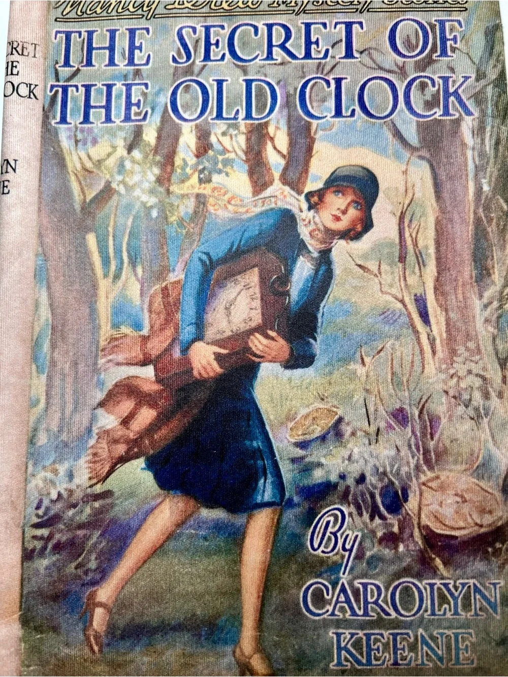 Nancy Drew The Secret of the Old Clock Book Shaped Microfiber Cleaning Eyeglass